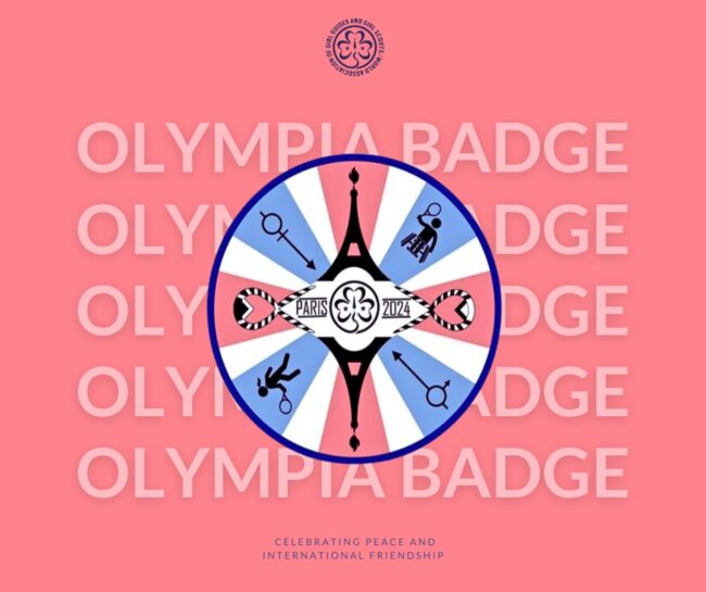 OLYMPIA BADGE